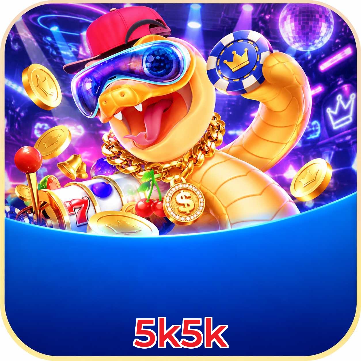 App 5k5k com catálogo premium, PIX e suporte 24/7